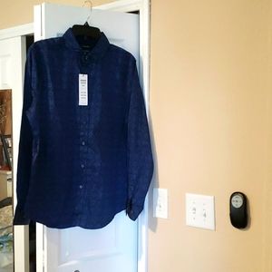 Mens TAHARI Dress Shirt
